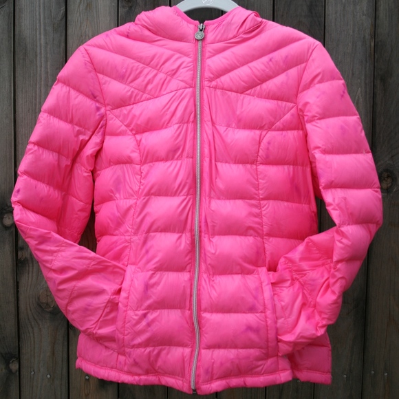 Roper Jackets & Blazers - Hot Pink Medium Weight Parachute Down Jacket
